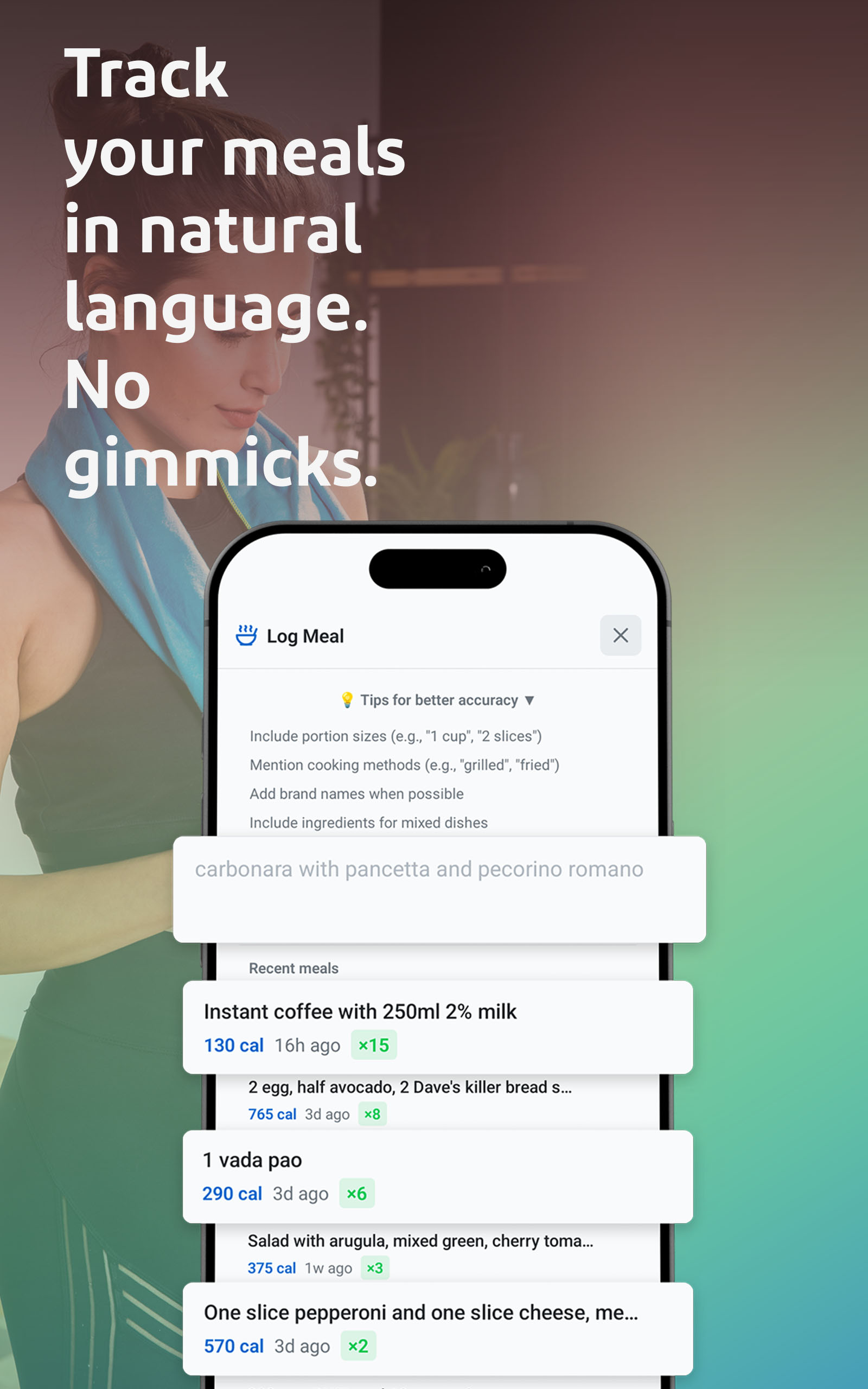 Poshan AI app — meal breakdown